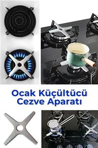 BRN STORE 2 Adet T Ocak Küçültücü Cezve Pişirme Aparatı Ocak Küçültme Aparatı