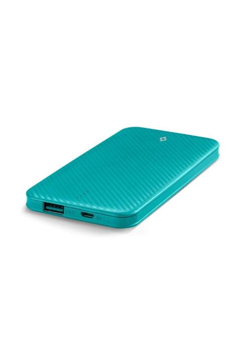 Ttec PowerSlim S Serisi 5.000mAh Taşınabilir Şarj Cihazı Turkuaz