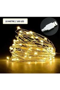 BYSHOME Peri Led Işık 10 Metre Usb Ile Çalışan Çok Amaçlı Dekoratif Aydınlatma