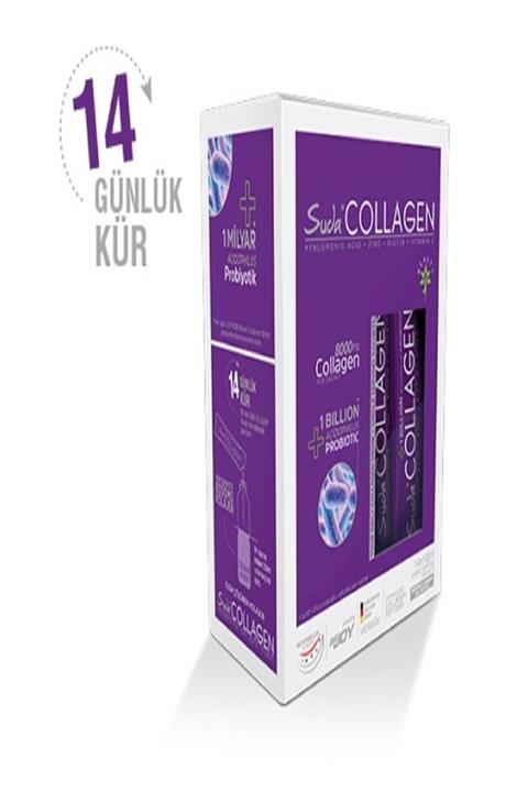 Suda Collagen Probiotic 10 gr X 14 Şase Karpuz Aromalı