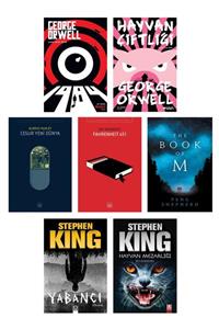 Betonsu Tasarım The Book Of M 1984 Hayvan Çiftliği Fahrenheit 451 Cesur Yeni Dünya Stephen King Yabancı Mezarlığı