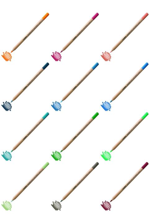 LYRA Aquarell Boya Kalemi Set4 12'li