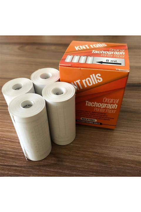 KNT ROLLS Dijital Takoğraf Kağıdı 4 Lü 8 Mt/tüm Cihazlara Uygun