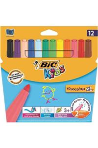 Bic Marka: Kids Vısacolor Xl Jumbo 12 Li Keçeli Kalem 829007 Kategori: Kuru Boya Kalemi