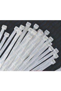 AKSUFEZ Plastik Beyaz Cırt Kelepçe 4.8 X 250 Mm 100 Lü Tnr-0234