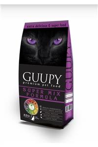 GUUPY Mix Karışık Yetişkin Kedi Maması 15 Kg