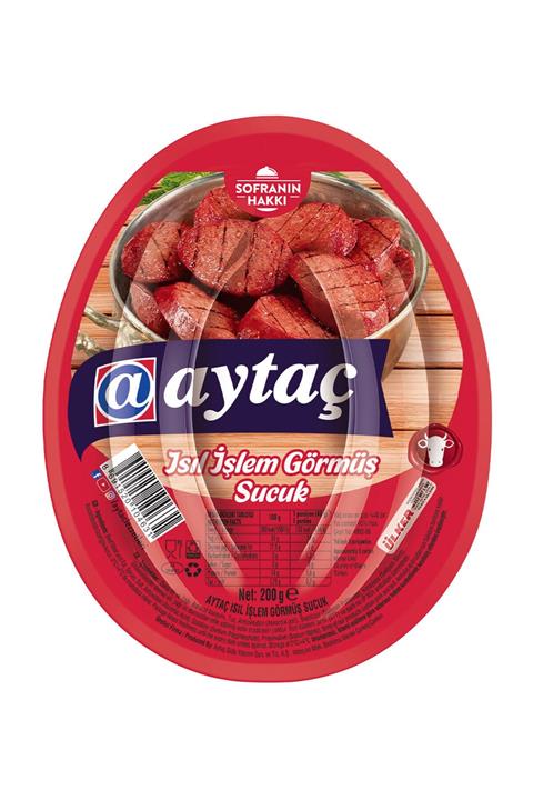 Aytaç Isıl İşlem Görmüş Sucuk 200Gr