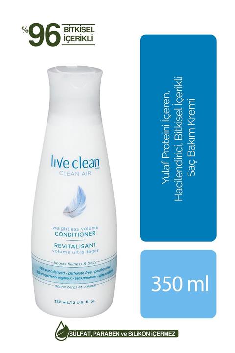 LIVE CLEAN Clean Air Saç Kremi 350 ml 65743320013