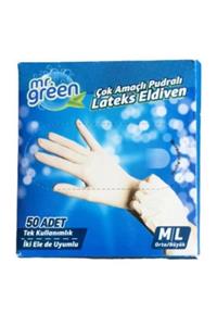 Mr Green Pudralı Lateks Eldiven