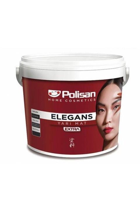 Polisan Elegans Extra Yarı Mat Küf Önleyici Antibakteriyel Boya 12 Lt 4346 Karizmatik Yeşil Ci-7333