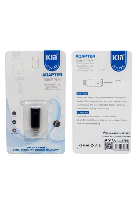 Angel Of Life Powermaster Ky-198 3.5 Mm To Lıghtnıng Otg Aparat