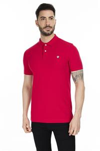 Lufian Laon Spor Polo T- Shirt Kırmızı