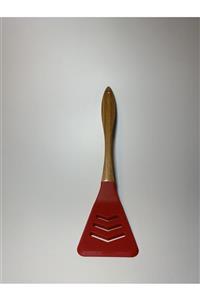 ACAR HOME Silikon Ahşap Saplı Spatula