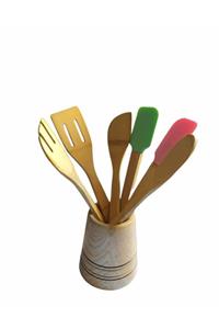 naturalife Bambu Spatula Seti 6 'lı Set