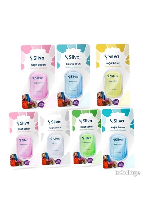 Silva 7 Paket Kağıt Sabun Her Pakette 20 Yıkamalık Kağıtsabun Vardır Aysun Dursun