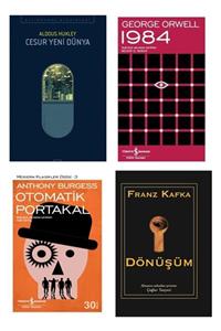 İş Bankası Kültür Yayınları En Çok Okunan 4 Klasik Kitap-1984-dönüşüm-cesur Yeni Dünya-otomatik Portakal-george Orwell