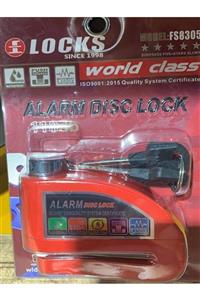 Locks Lock Fs8305 Alarmlı Diks Klidi Kırmızı