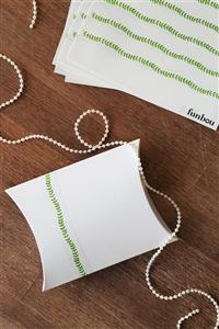 Funbou Şeffaf yaprak sticker / bant / 10 sayfa