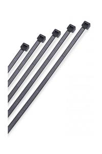 AKSUFEZ Plastik Beyaz Cırt Kelepçe 4.8 X 250 Mm 100 Lü Tnr-0434