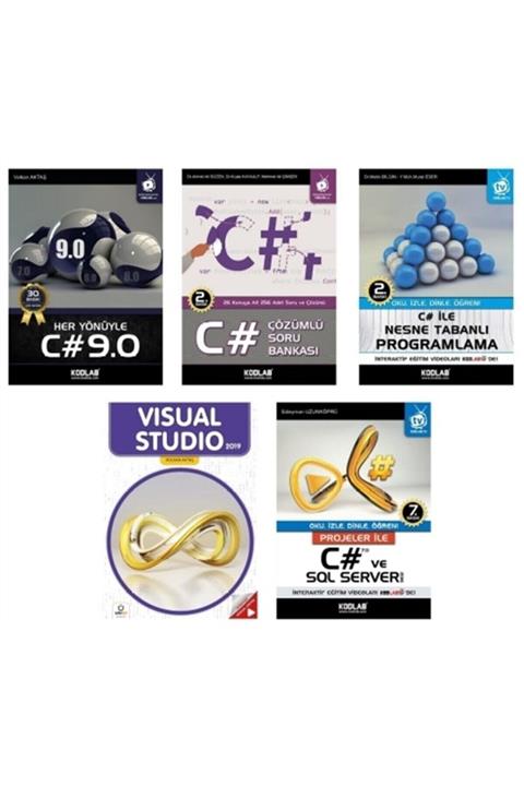Kodlab Yayın Dağıtım C# Eğitim Seti (5 Kitap Takım)