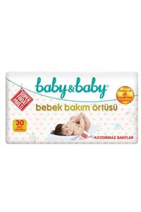 Baby&Baby 30 Kullanım Kaydırmaz Bantlı Bebek Bakım Örtüsü