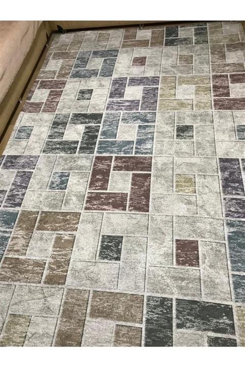 üntaş Life 6 Metrekare 200x300 Sünger Tabanlı Kaydırmaz Halı Örtüsü