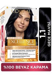 L'Oreal Paris Excellence Intense Saç Boyası - 1.1 Gece Siyahı