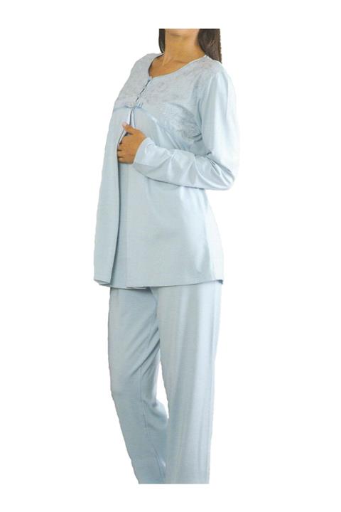 Emose 4034 Dantelli Lohusa Pijama Takım