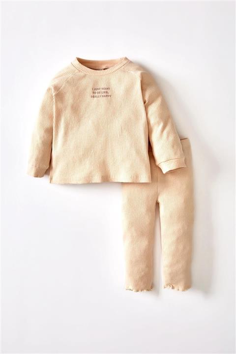 DeFacto Kız Bebek Baskılı 2'li Takım