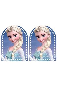 orhanucuzluk Ahşap Sırt Çanta Plakası Frozen ( Elsa ) St02