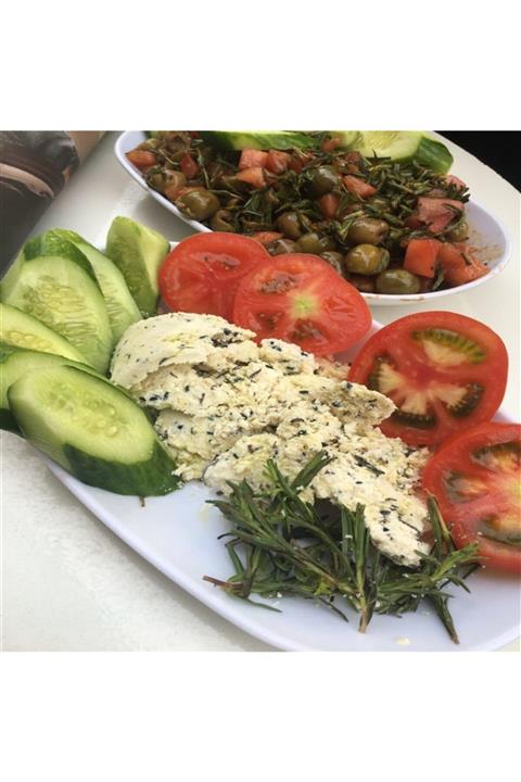 Hatay Köy yöresel ürünler Zahterli Çökelek (700 Gr.)