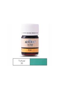 Amos Artdeco 25ml Turkuaz Cam Boyası 30a-30