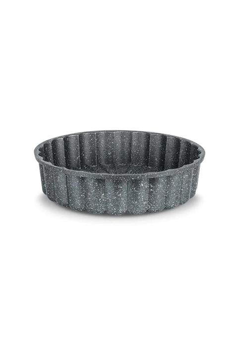 Kahramanlar Gri Granit Tart Turta 22 Cm Kek Kalıbı