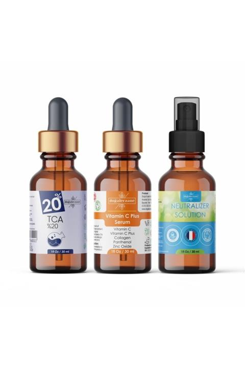 Doğal Eczane Tca Peeling %20 Set Sivilce