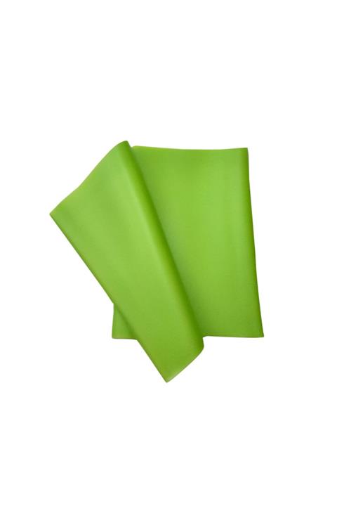 BeeMarket Yeşil Pilates Lastiği Orta Üst Direnç 120 Cm*15 Cm*0.45 mm