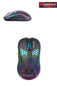 TEKNETSTORE Xtrike Me Gm-512 6400 Dpı Rgb Ledli Işıklı Aydınlatmalı 7x Makrolu Gaming Oyuncu Mouse Kablolu