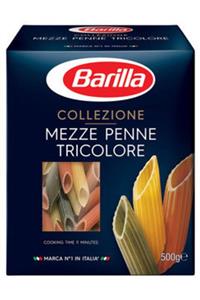 Barilla Mezze Penne Tricolore Makarna 500 Gr. (sebzeli Makarna)