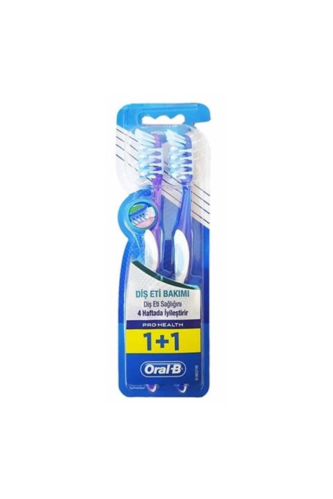 OralB Oral B Pro Health Diş Eti Bakımı 1+1 Diş Fırçası Orta