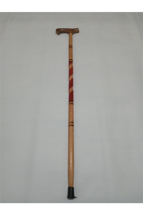 ElectronicStore Vernikli Ahşap Oymalı Baston