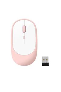 Microcase 1600 Dpı Şarj Edilebilir 2.4 Ghz Bluetooth Kablosuz Mouse - Al2674 Pembe