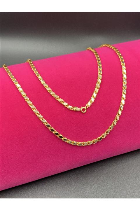 Altınkesesi Altın Pullu Zincir Kolye(55cm)