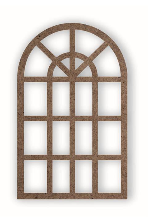 Köklü Tasarım Hint Penceresi (80*50)