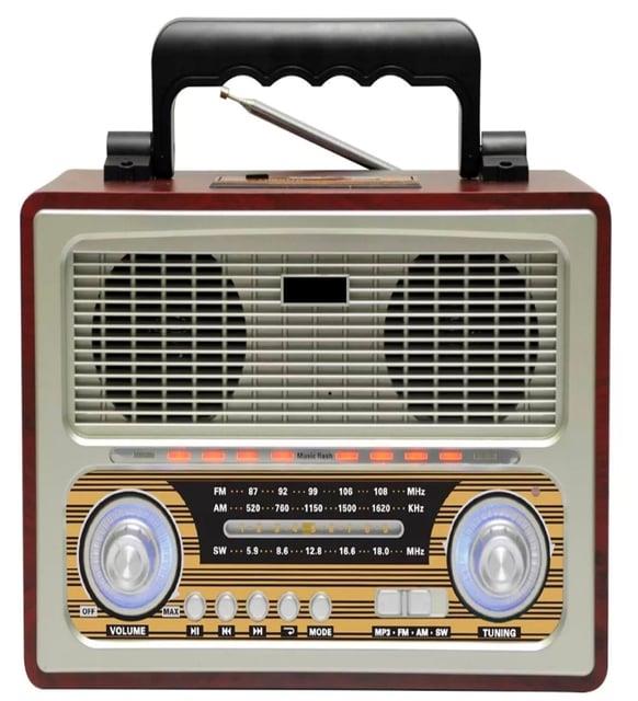 Kemai Md-1800bt Bluetooth Usb Sd Fm Nostaljik Görünümlü Radyo