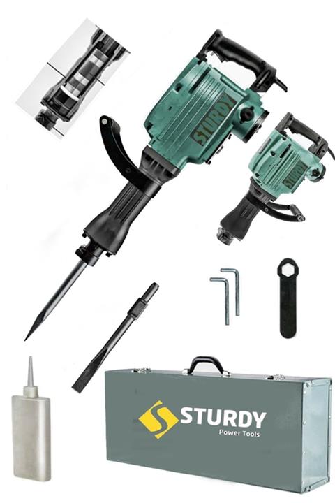 Sturdy Power Tools Japon Technology 4100 W Hrv Plus 16 Kg 57 Joule Prof Kırıcı Keski Ve Murç Hediye