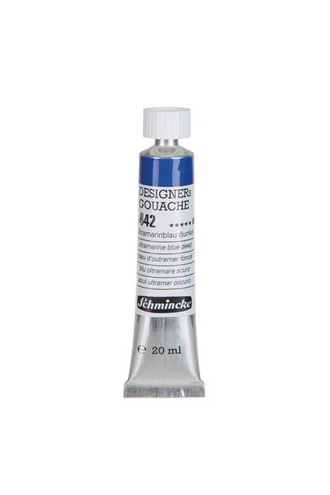 Schmincke 442 Hks Designers Gouache Guaj Boya 20 Ml Ultramarine Blue Deep