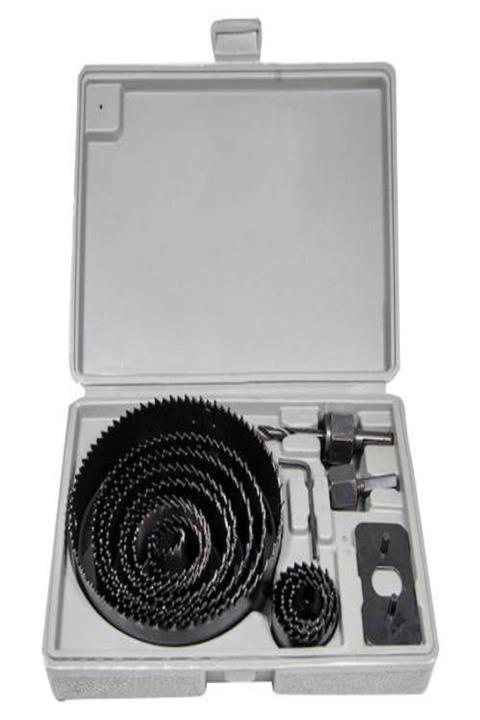 Asfaravm 11 Parça Ahşap Kartonpiyer Alçıpan Panç Seti