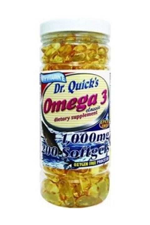 Dr Quicks Omega 3 Fish Oil 1000 Mg 200 Softgel