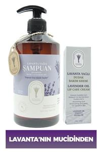 Dr. Lavender Saç Dökülmesine Karşı Etkili Lavanta Yağlı Bakım Şampuanı 500 Ml + Lavanta Oil Lip Balm