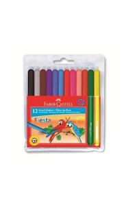 Faber Castell Faber-Castell Fiesta Keçeli Kalem 12'li (5068312450)