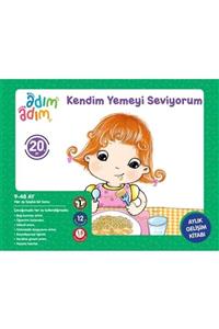 Adım Adım Bebek Eğitimi Kendim Yemeyi Seviyorum - 20. Ay Gelişim Kitabı